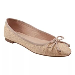 Bandolino Paprika Ballet Flats size 6 1/2 Woven Bow Ballet Flat